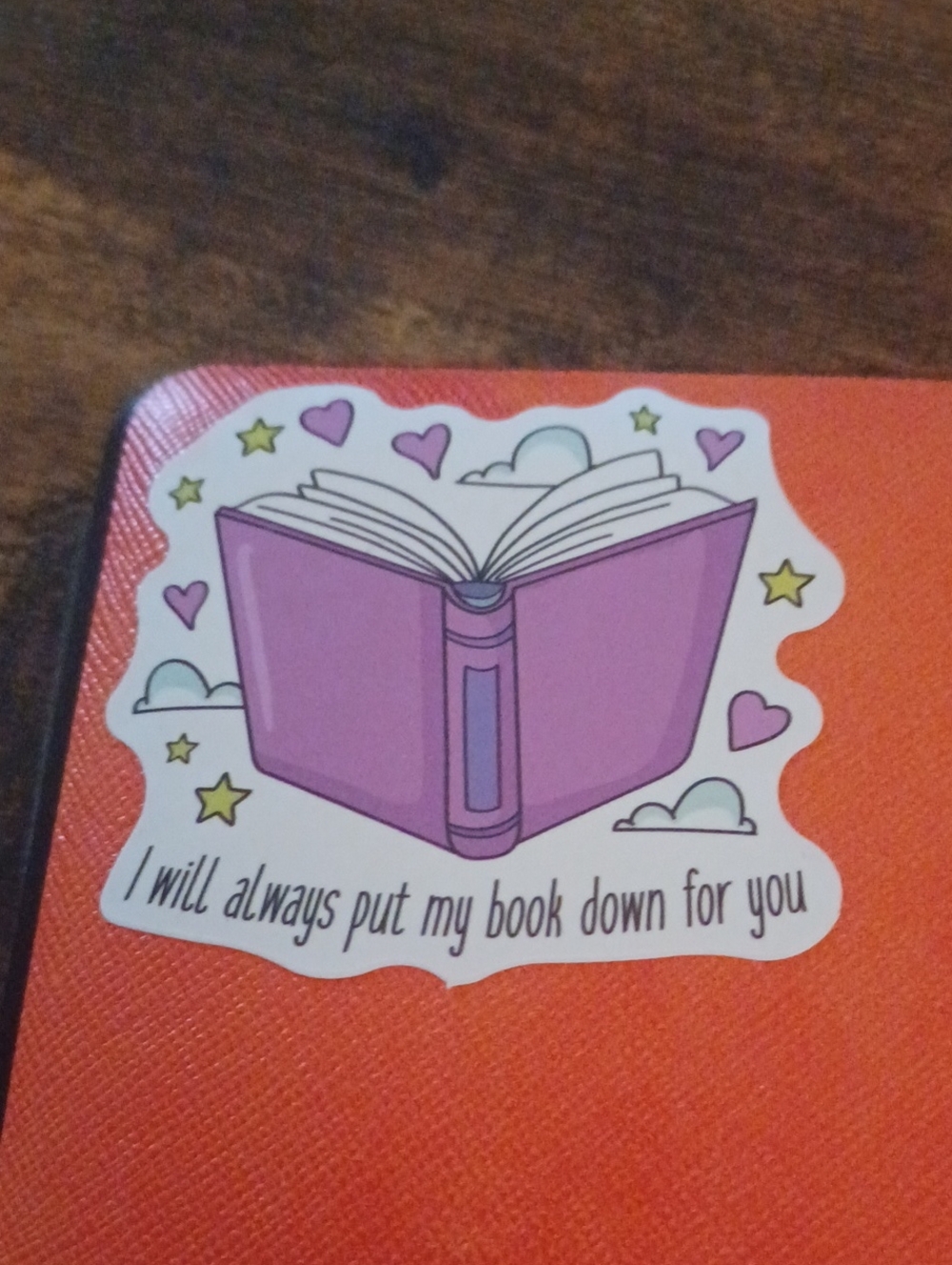 Tablet Case Orange Book Teacup Device Holder Magnetic Closure - Picture 5 of 5